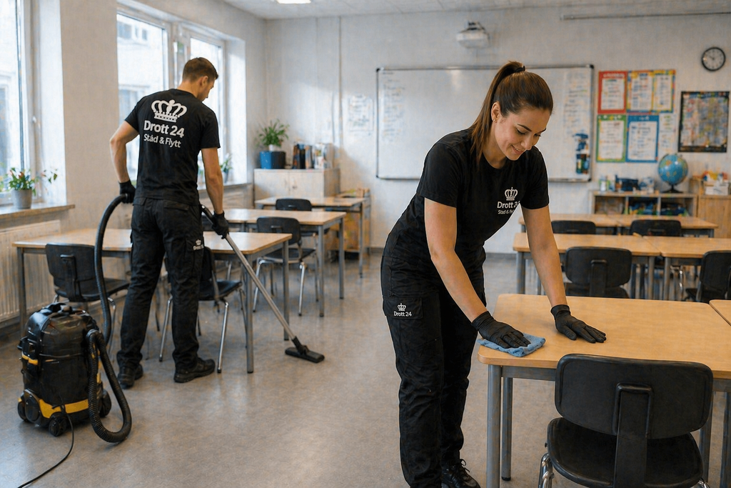 Ett rent kontor börjar med rätt städfirma